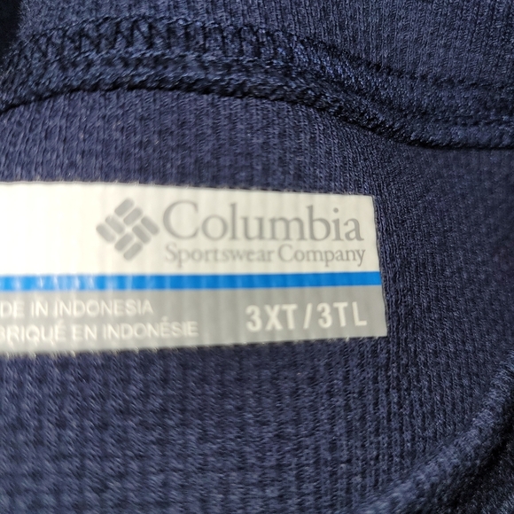 Nwt's COLUMBIA Keytring Long sleeve Graphic Crew II Moisture Wicking SIZE 3X - Picture 3 of 4